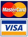 We Accept Mastercard & Visa